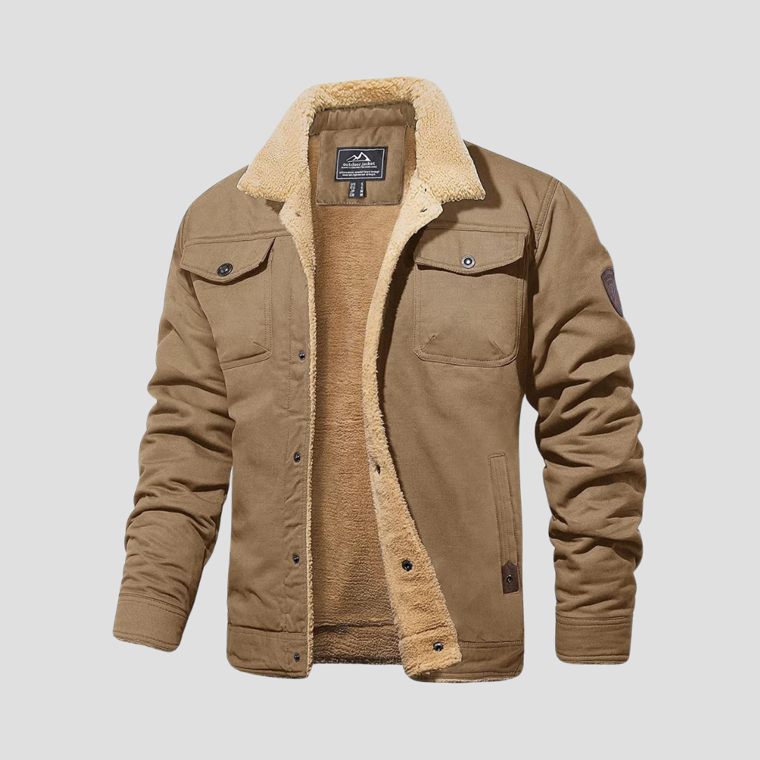 Auralis Fleece Collar Jacket