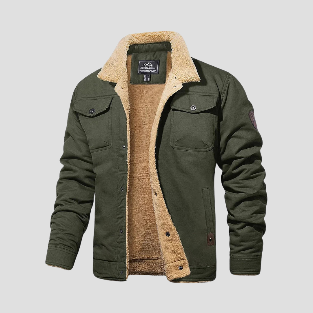 Auralis Fleece Collar Jacket