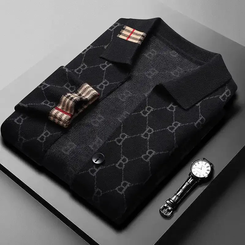 Belmont Jacquard Cardigan