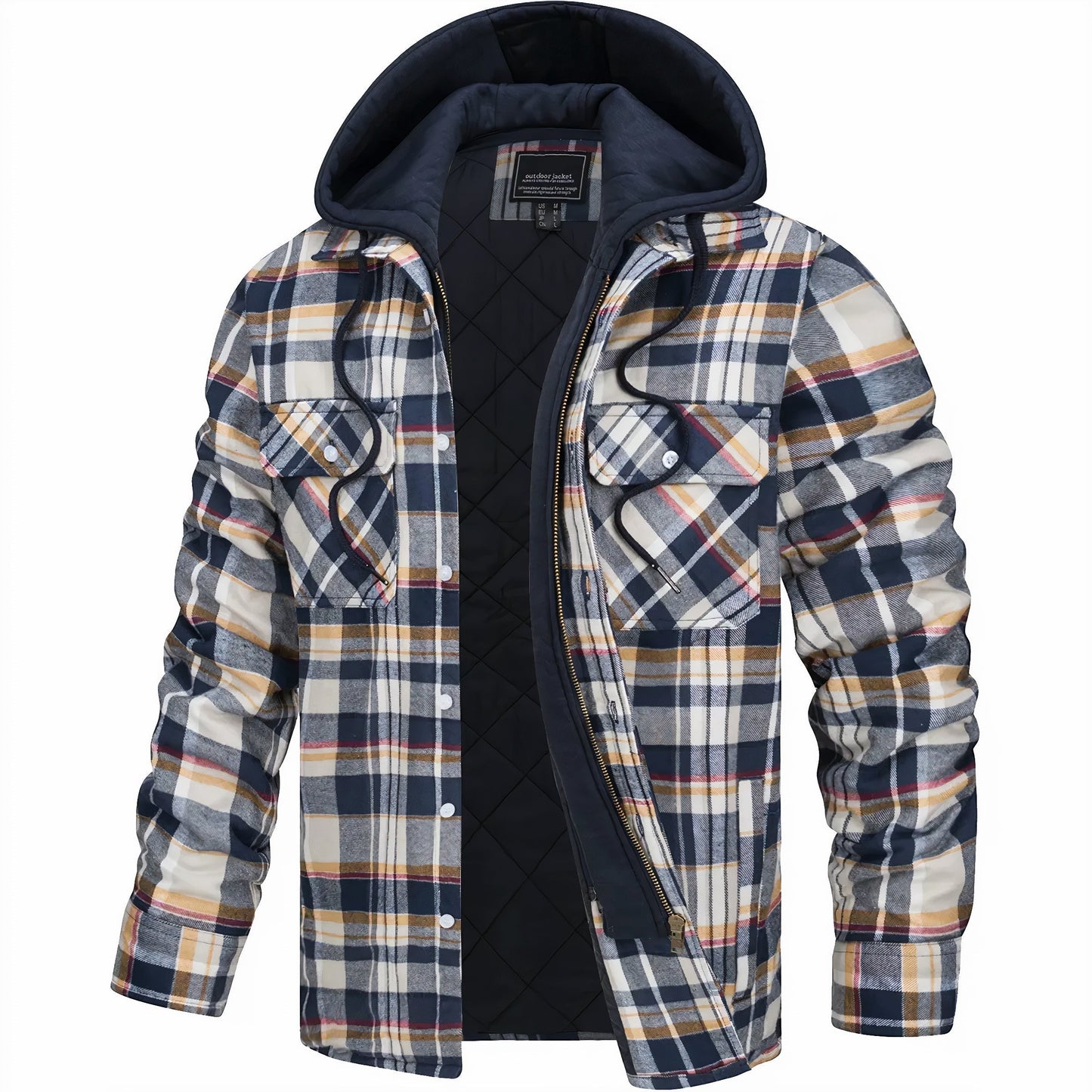 Bill | Quilted Hoodie