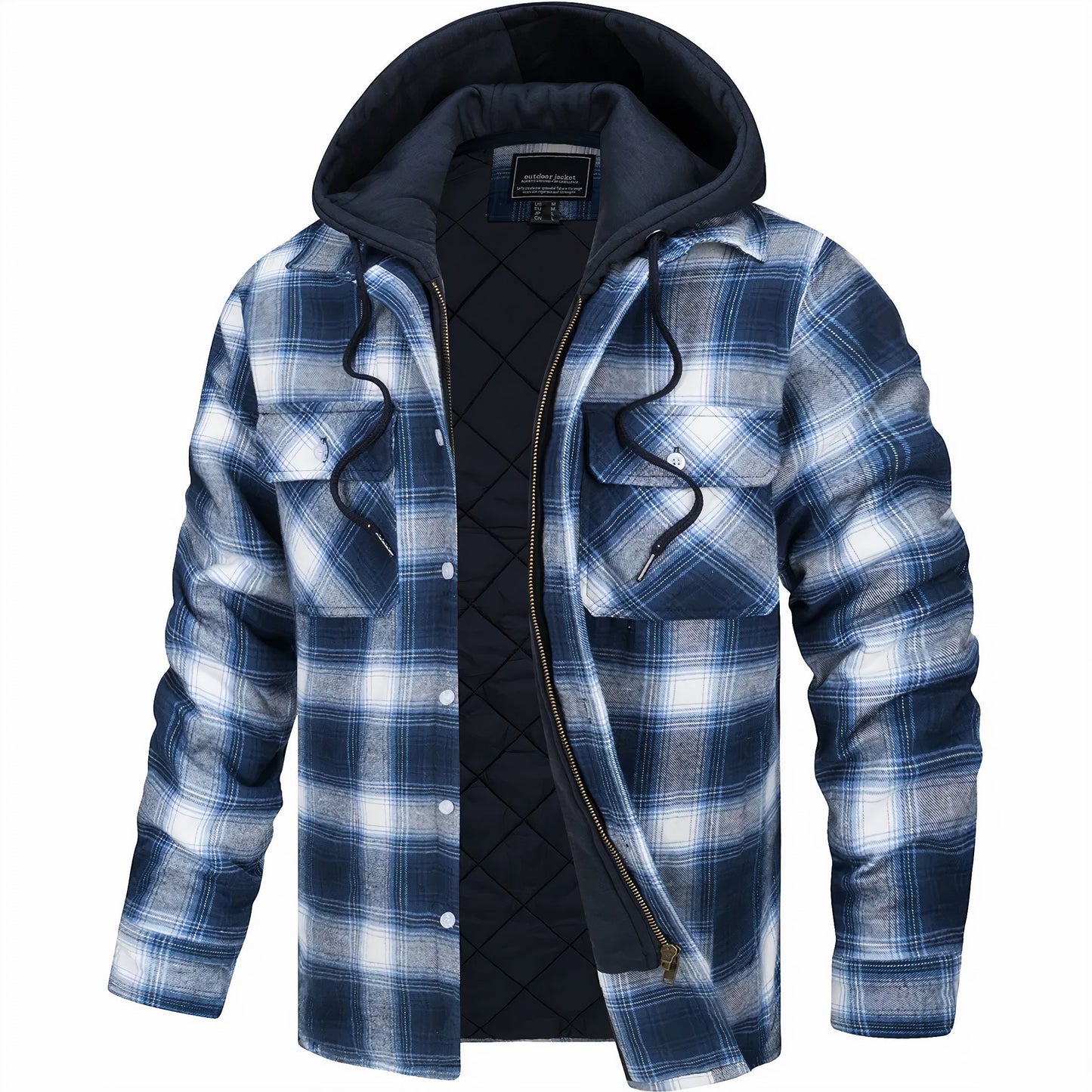 Bill | Quilted Hoodie