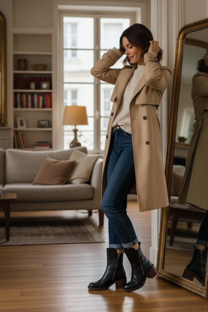 Belle Étoile Nice™ | Garciel – Elegant and Timeless Ankle Boots
