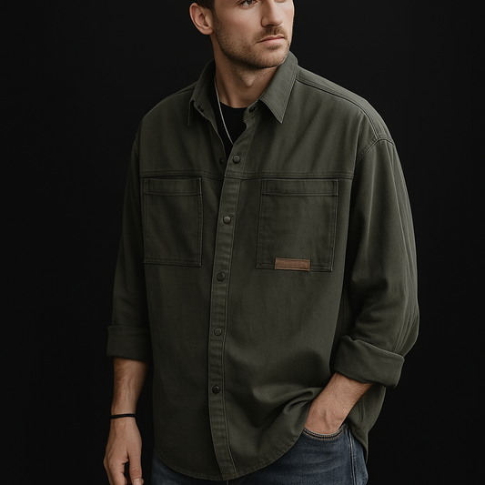 Loose Casual Fit Falcon Shirt