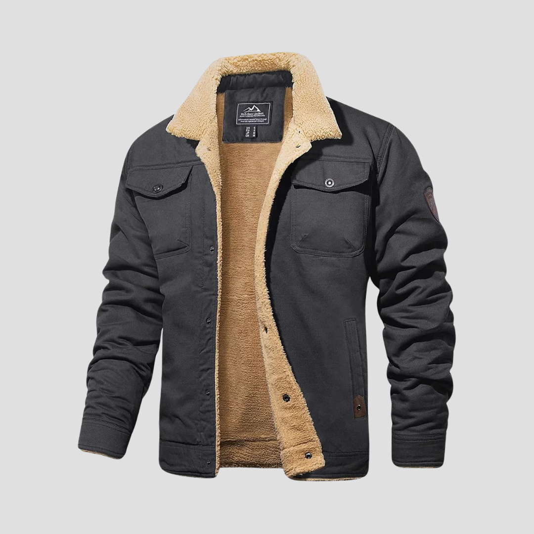 Auralis Fleece Collar Jacket