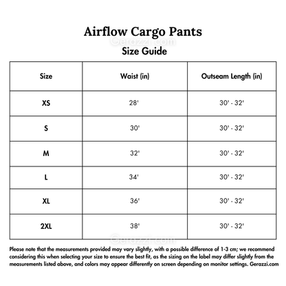 Airflow Cargo Pants