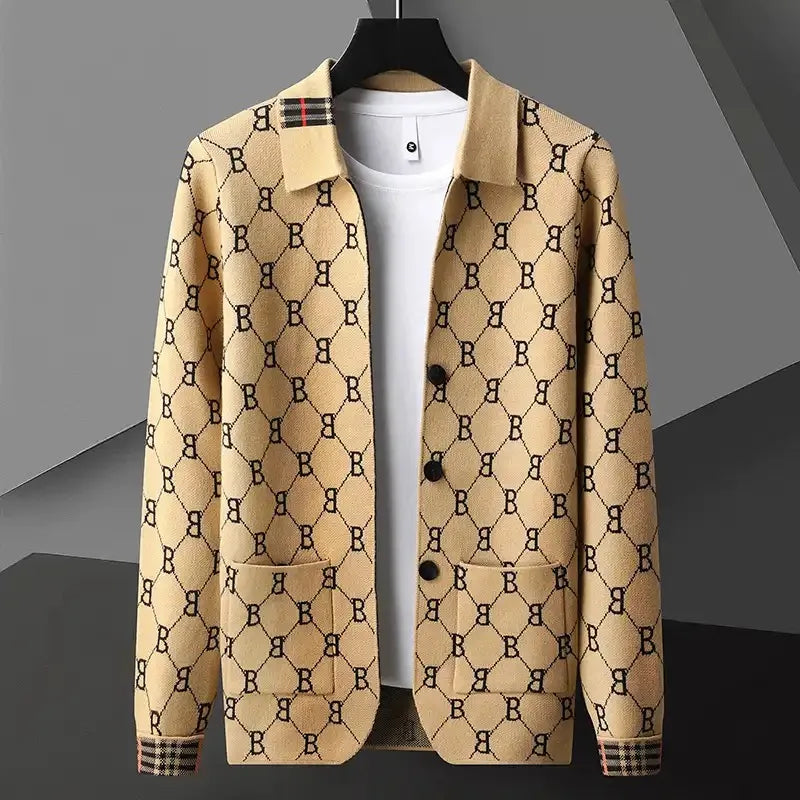 Belmont Jacquard Cardigan