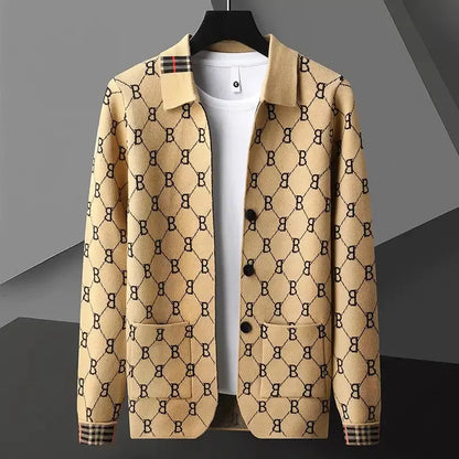 Belmont Jacquard Cardigan