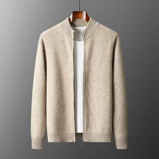 Arden Mock-Zip Cardigan