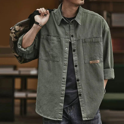 Loose Casual Fit Falcon Shirt